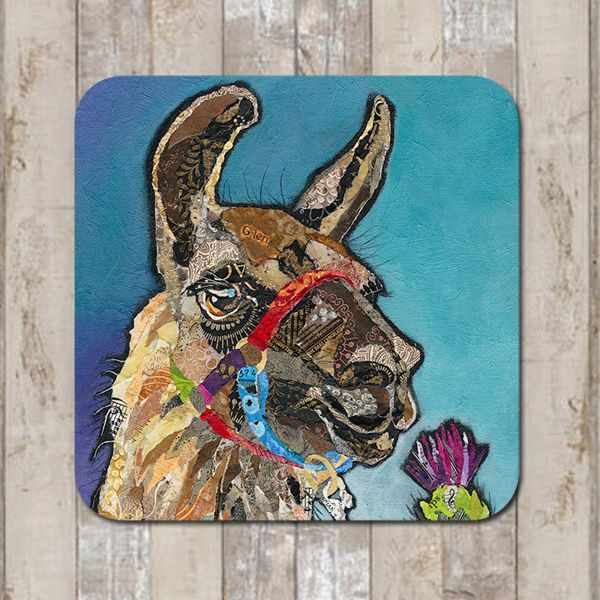 Llama Glen Coaster Tablemat Placemat