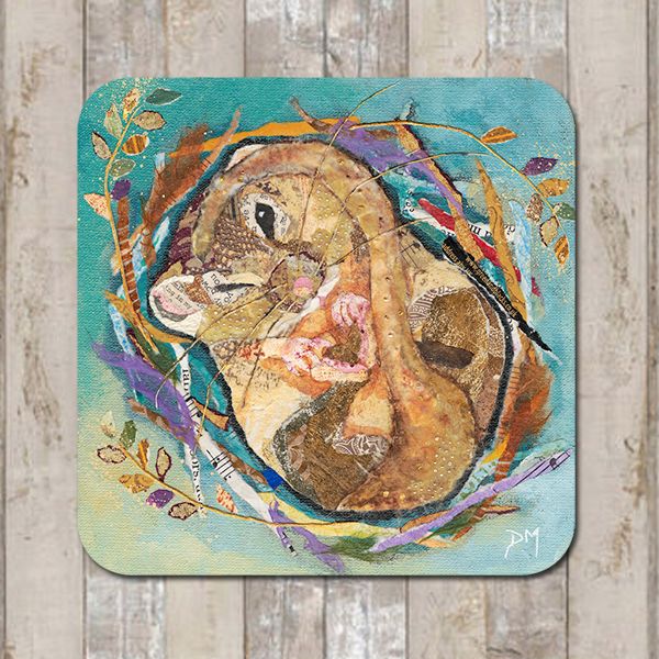 Sleeping Dormouse Coaster Tablemat Placemat