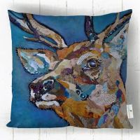 Red Deer Buck II - Stag Cushion
