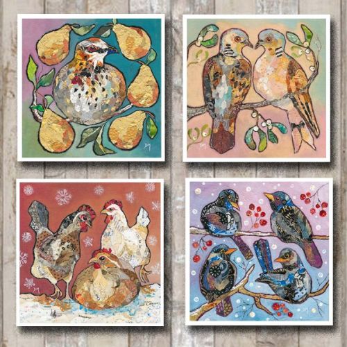 <!-- 001 -->Four Days of Christmas Card Collection