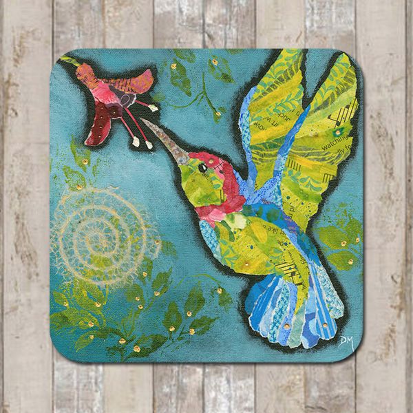 Hummingbird III  Coaster Tablemat Placemat