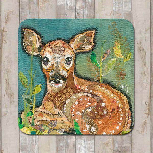 Baby Deer Fawn Coaster Tablemat Placemat