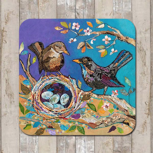 Blackbird Nest Coaster Tablemat Placemat