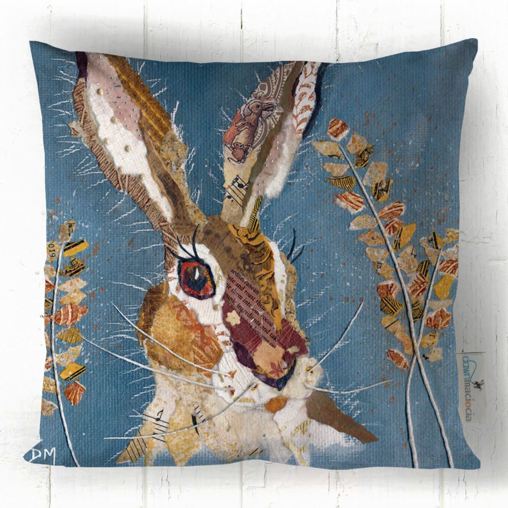 Hare & Barley - Printed Whimsy Cushion