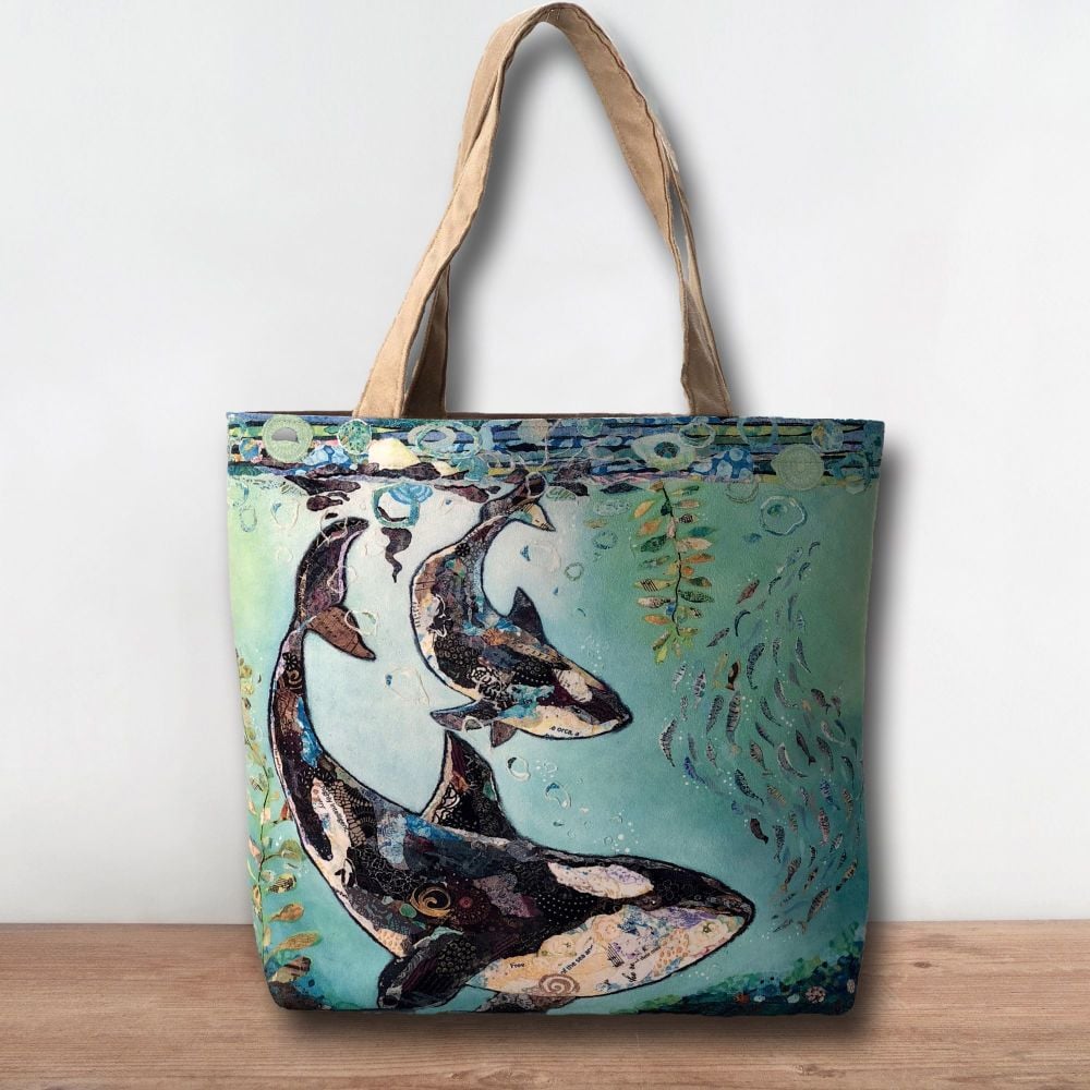 Dance with the Orca Tote Bag