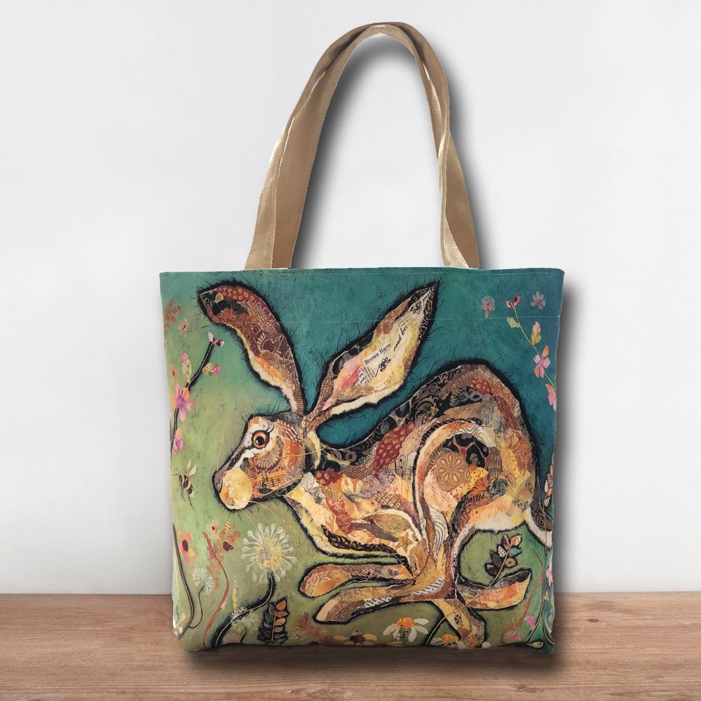 hare tote bag