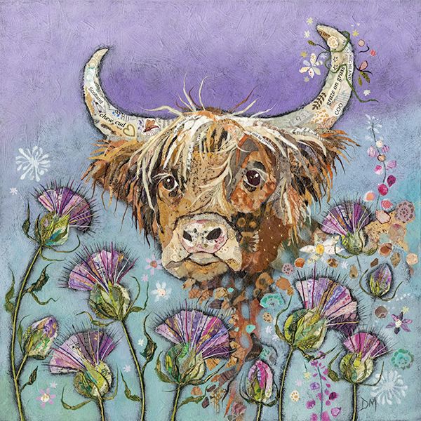 Thistle Coo - Embellished Print