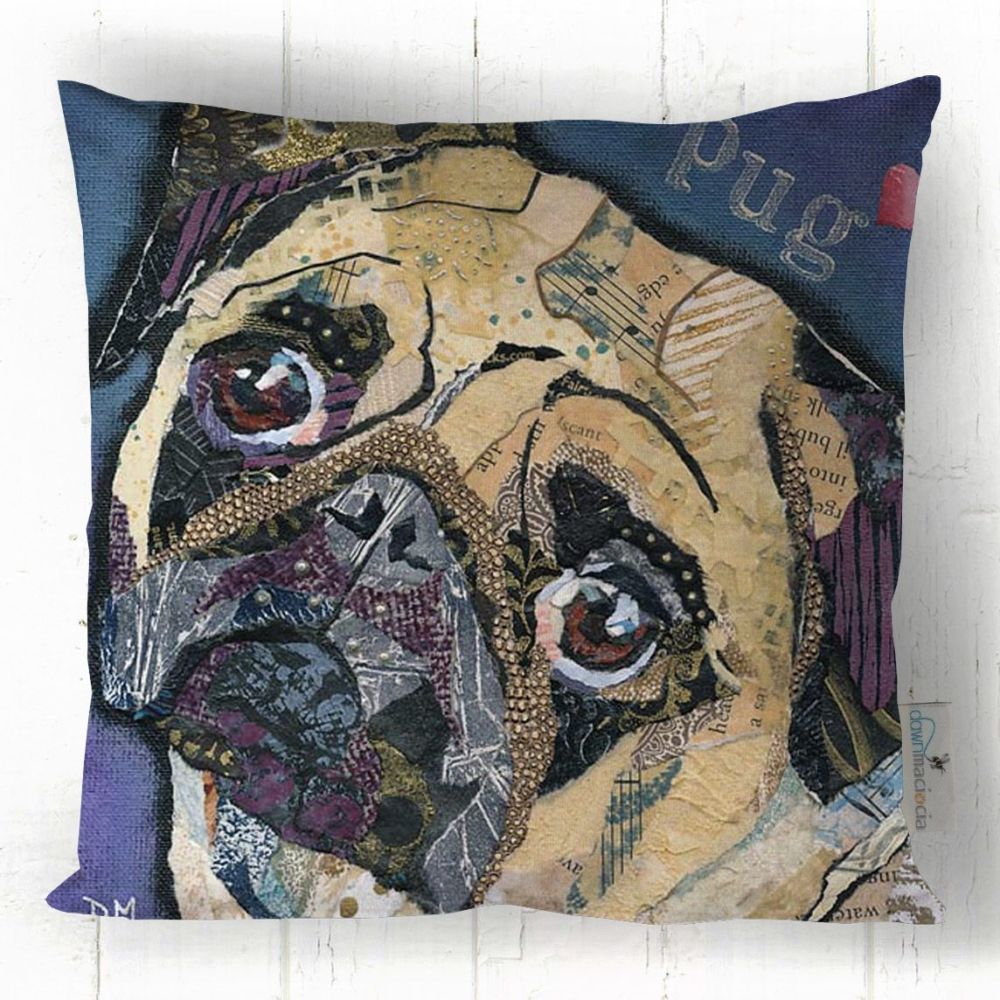 Pug Dog Love - Cushion