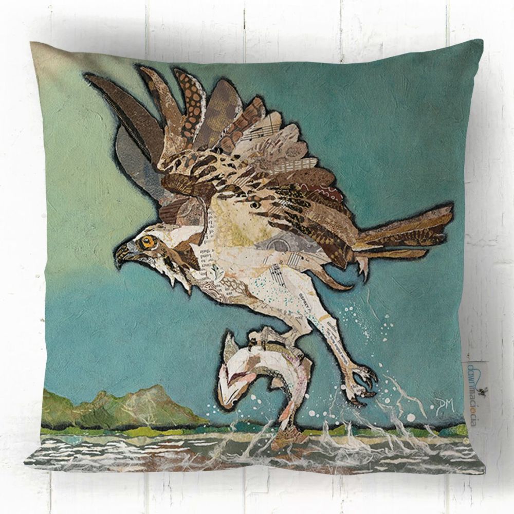 Lord of the Loch - Osprey Square Cushion