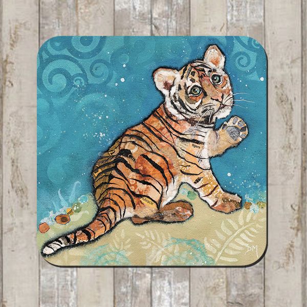 Tiger Cub Coaster Tablemat Placemat