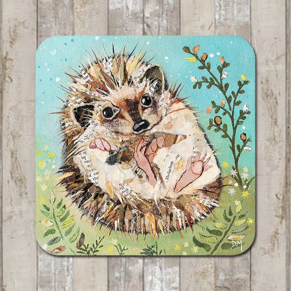 Fern Hedgehog Coaster or Tablemat