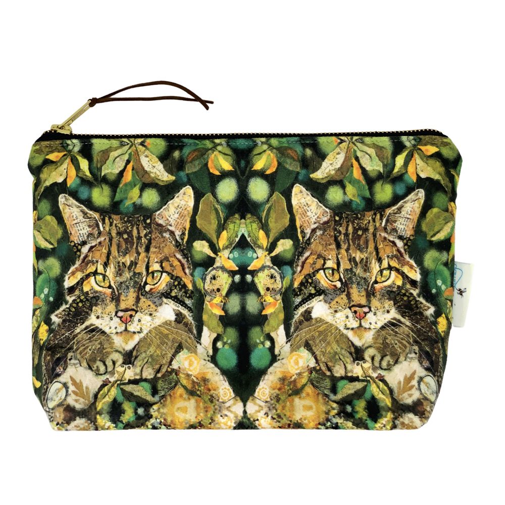 Scottish Wildcat  Make-up Bag