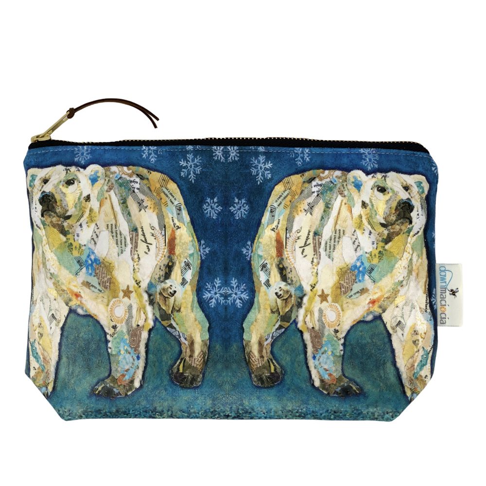 Polar Bear Blues Make-up Bag |Dawn Maciocia