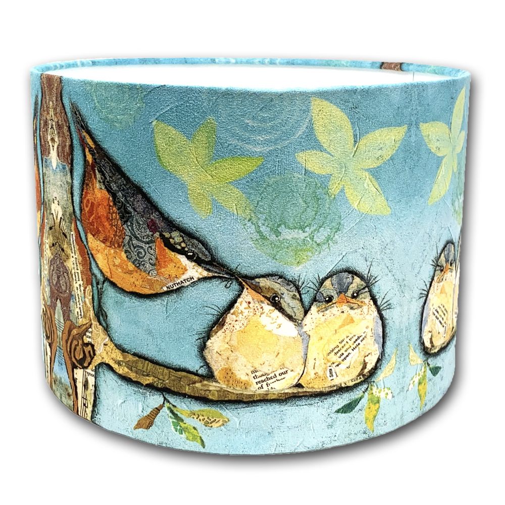 Patience - Nuthatch Lampshade