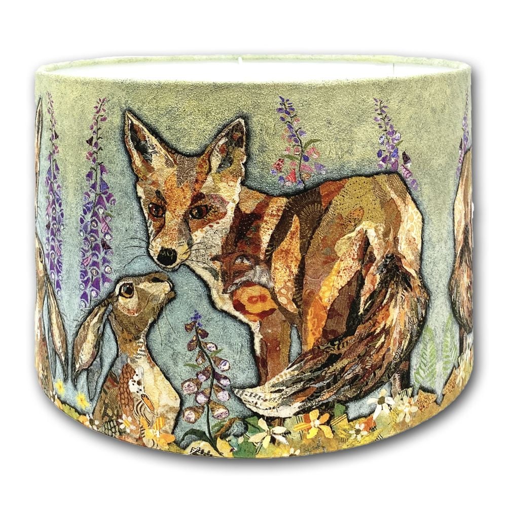 Fox & Hare Friends - Lampshade 30cms