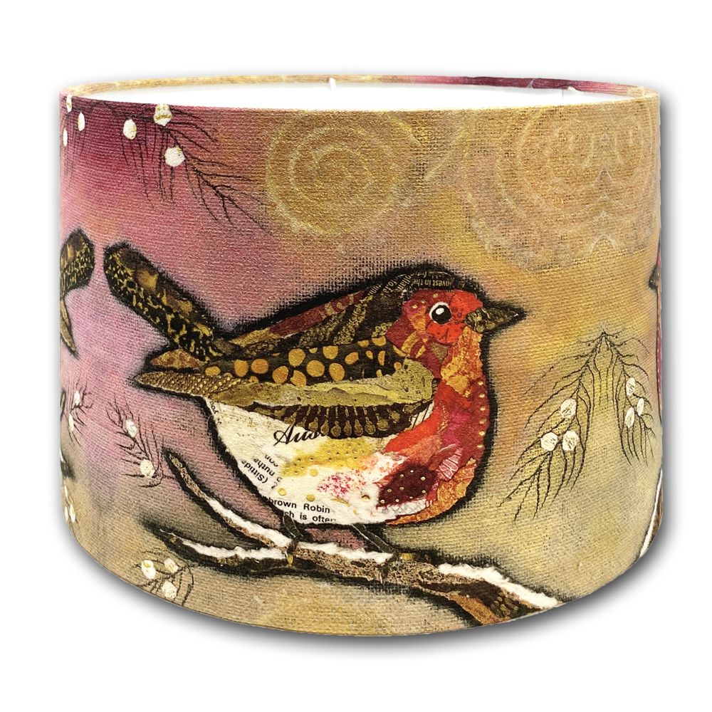 Robin on Blush - Lampshade