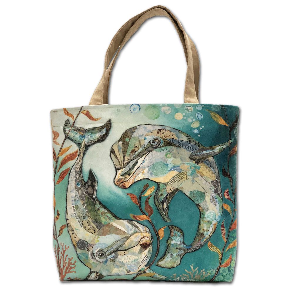 Dolphin Tote Shopper Bag