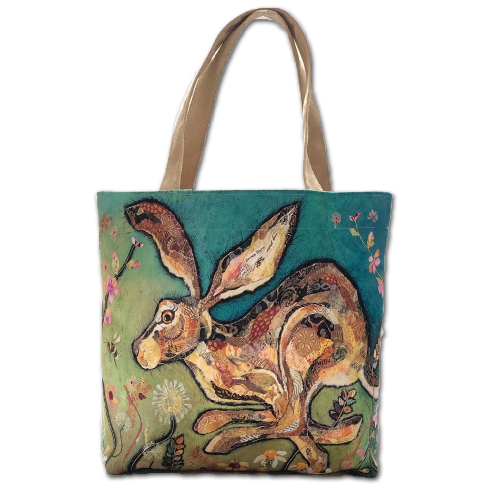 Follow the Leader - Hare Tote Bag - Vegan-Suede