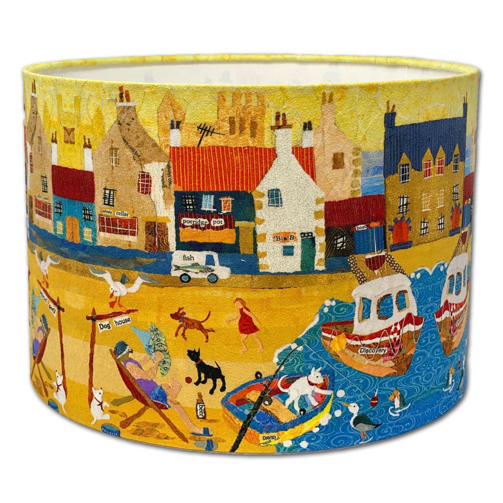 In the Doghouse Coastal - Lampshade