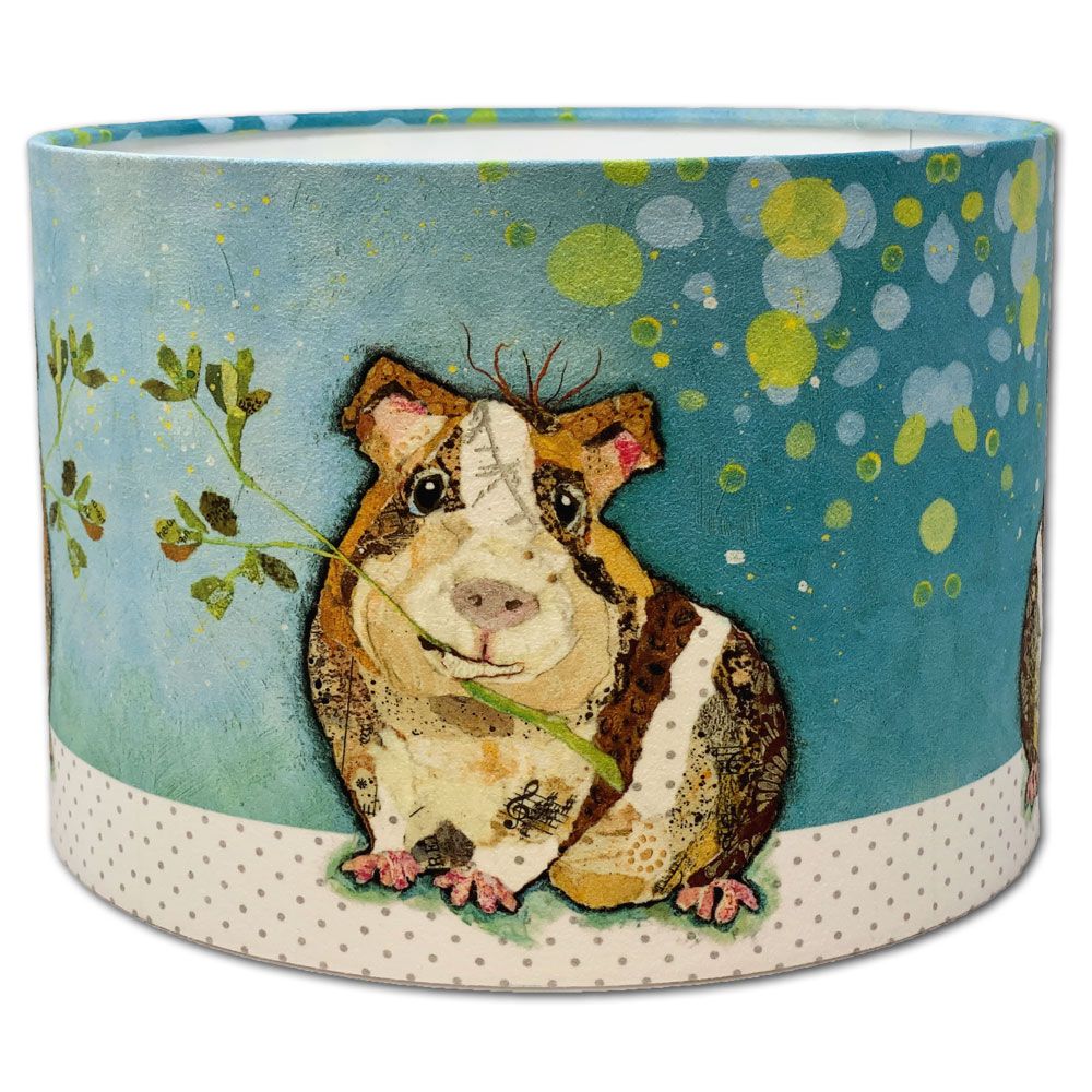 Eat Your Greens -  Kids Guinea Pig Lampshade