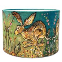 Follow the Leader - Running Hare Lampshade