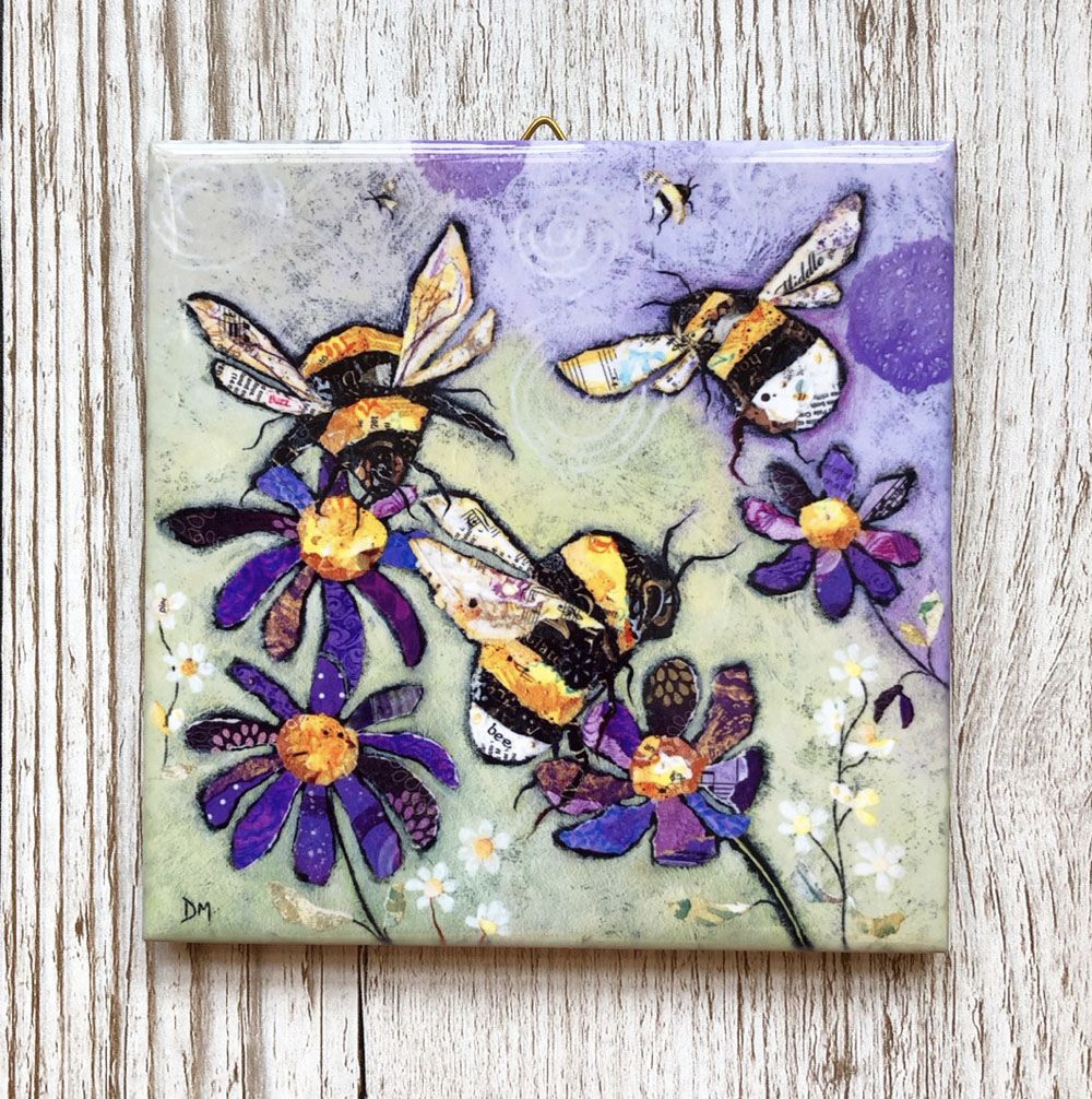 Humble Bumbles - Mini Wall Tile in Gift Box