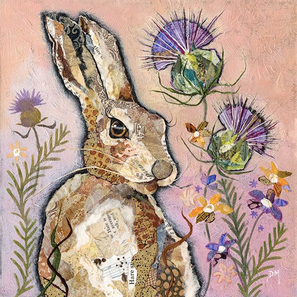 Hare & Thistle Mini Print