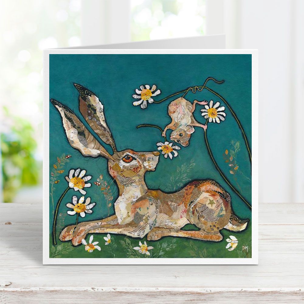 For You - Hare & Mouse Card