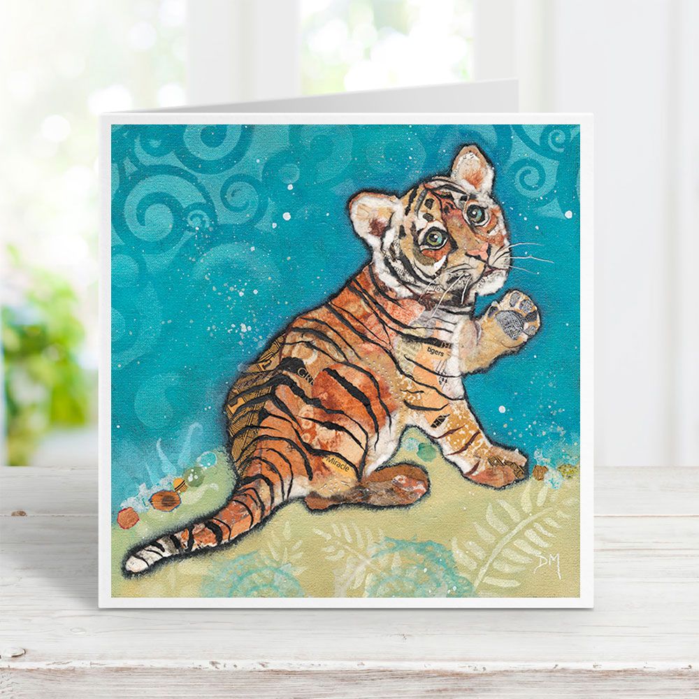 Topaz - Tiger Cub Card