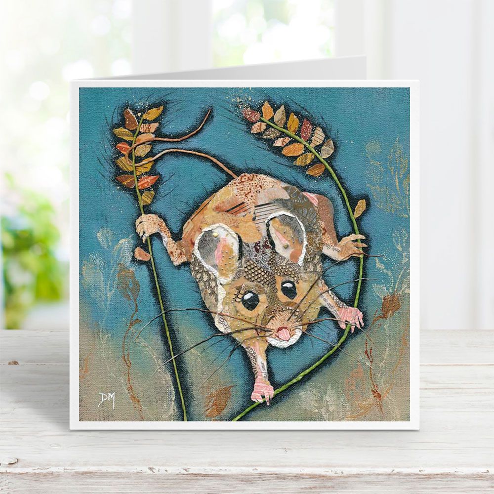 Hanging Out - Mouse Card