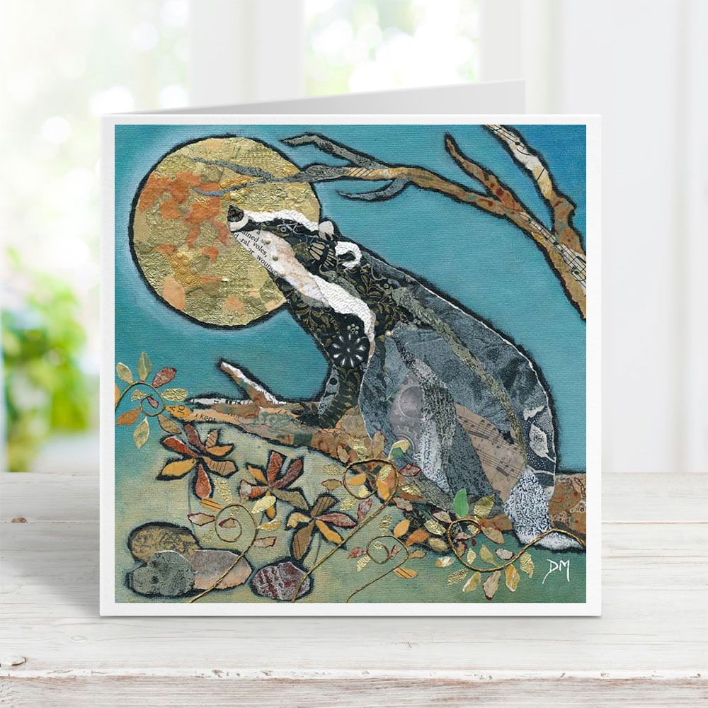 Badger's Moonwish Card