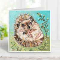 Fern - Hedgehog Card