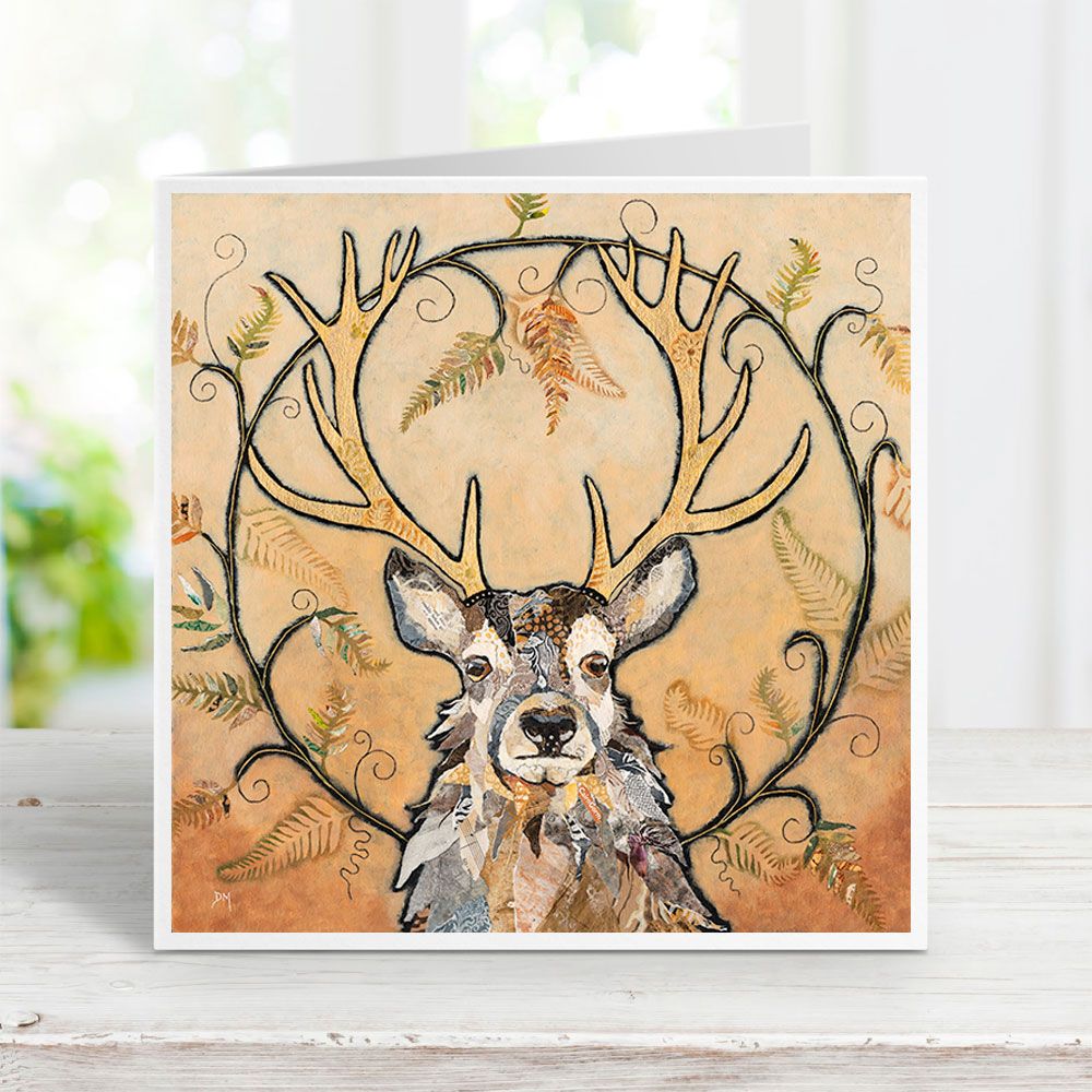 Golden Monarch - Stag Card