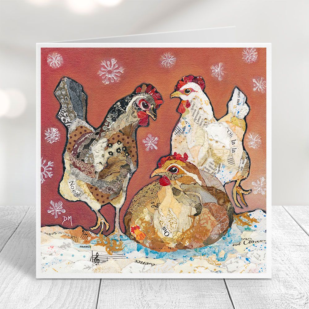 Three French Hens Card
