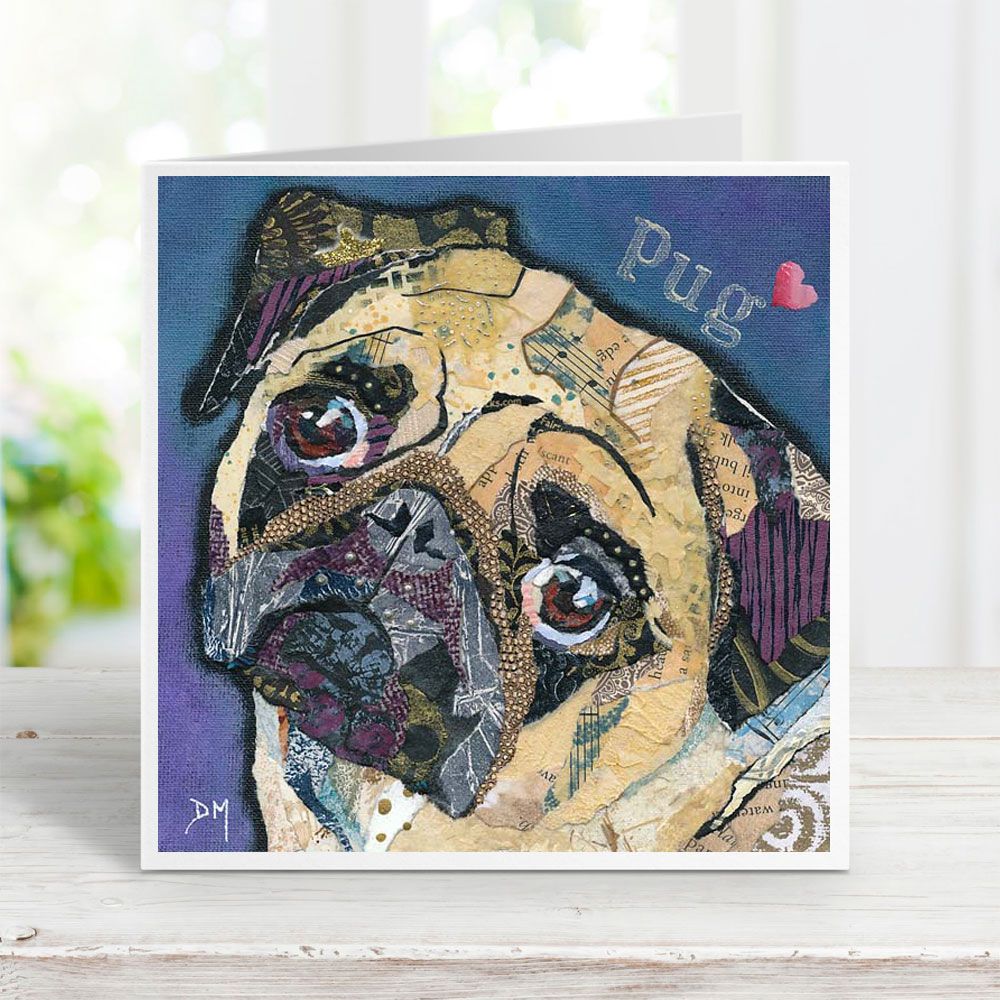 Pug Love - Card