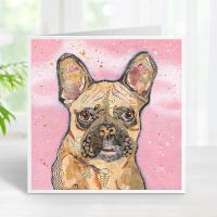 French Bulldog Card