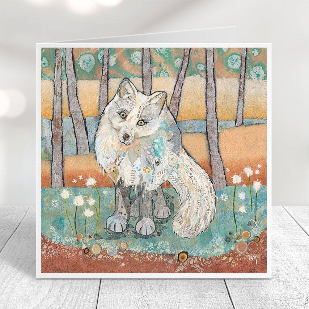 Arctic Fox Card