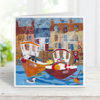 Fishbones & Boats Card