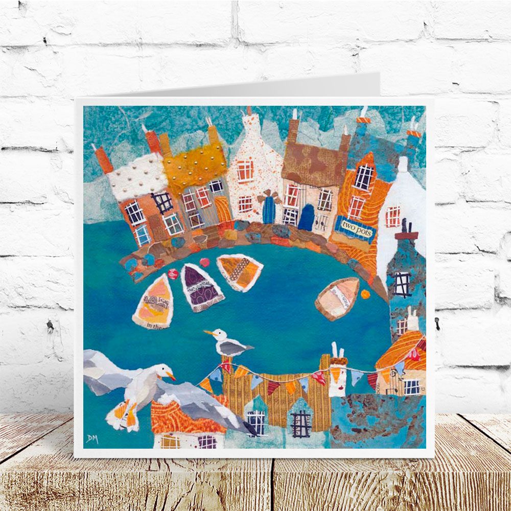 Boats in the Bay - Card