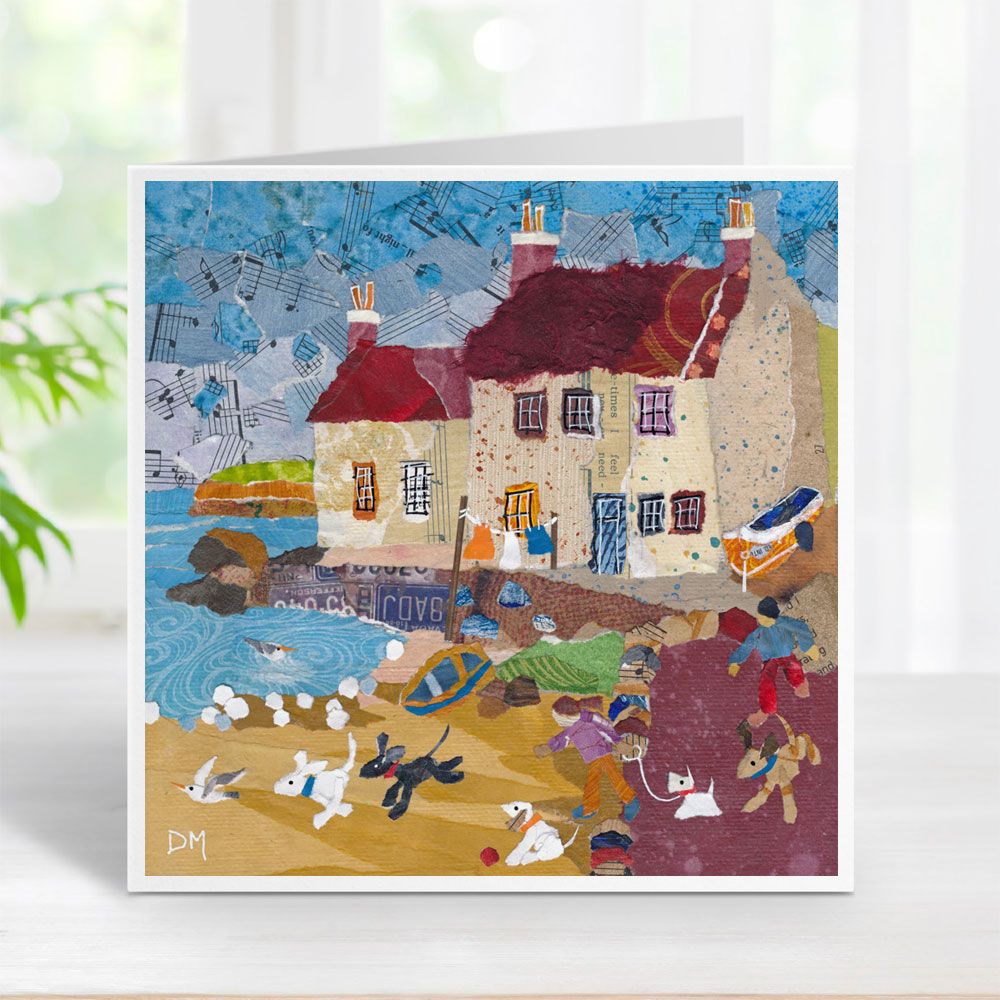Dogs Day Out in Pittenweem - Card