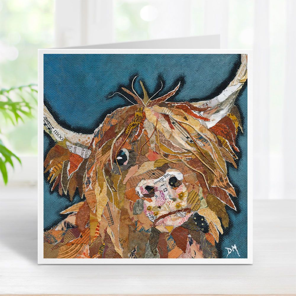 Angus - Highland Cow Card
