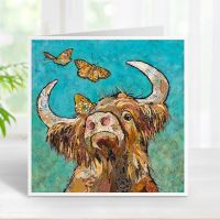 Buttercoo - Highland Cow Card