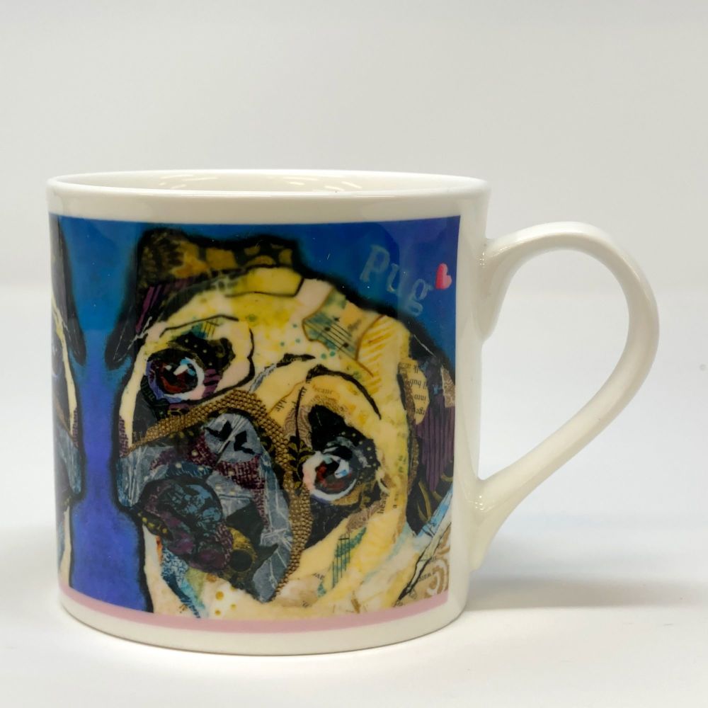 Pug Love Mug - C Grade (SECONDS)