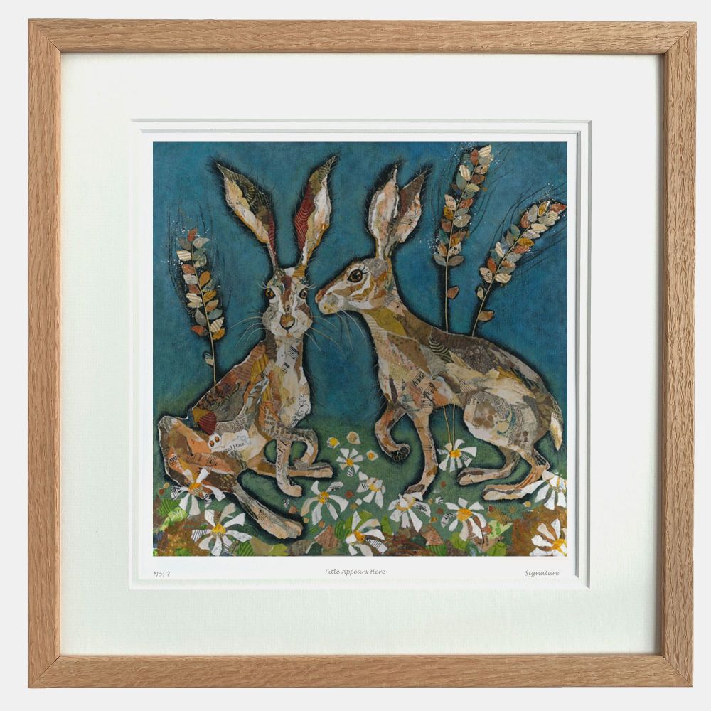 All Ears - Hare Art Print 