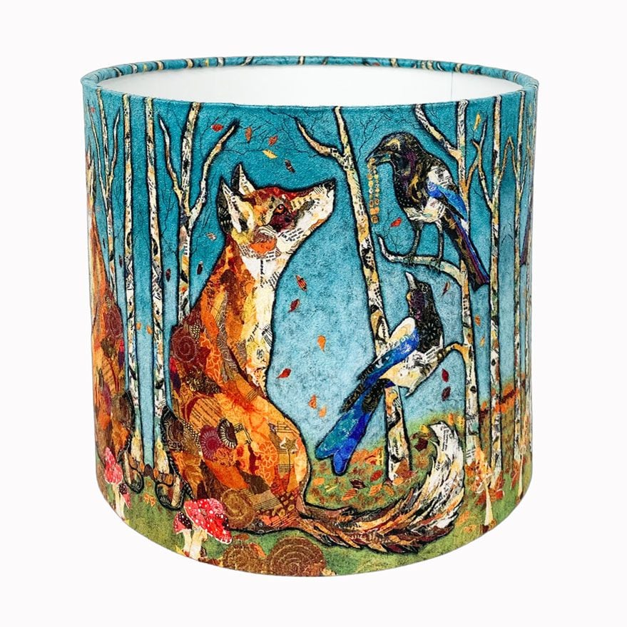 The Gift - Fox & Magpie Lampshade