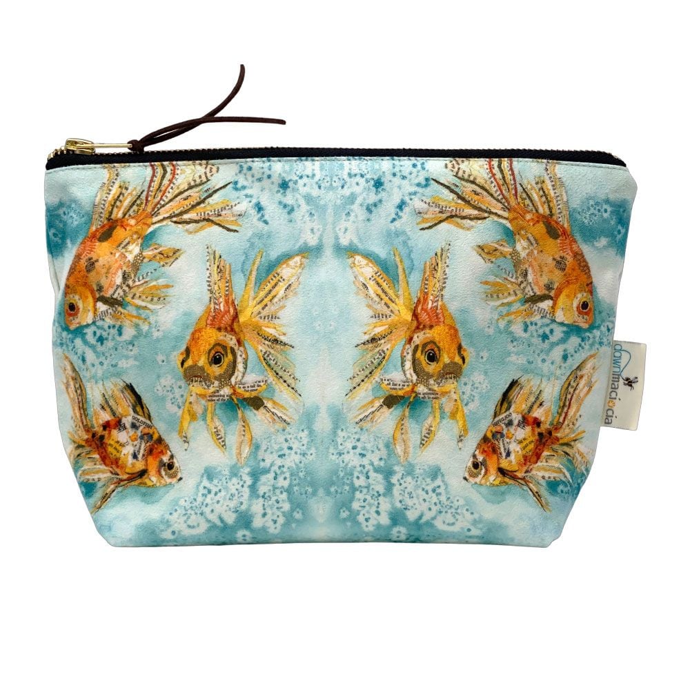 Golden Fantails Make-up Bag