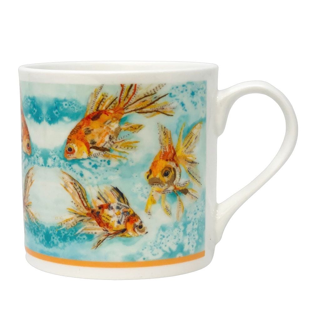 Golden Fantail Goldfish Mug