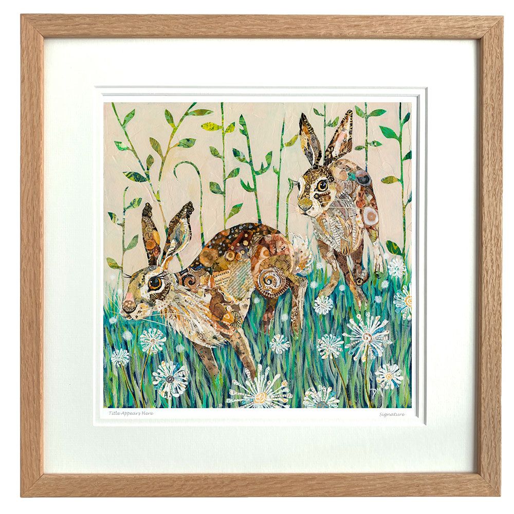Catch Me If You Can - Hare Fine Art Print