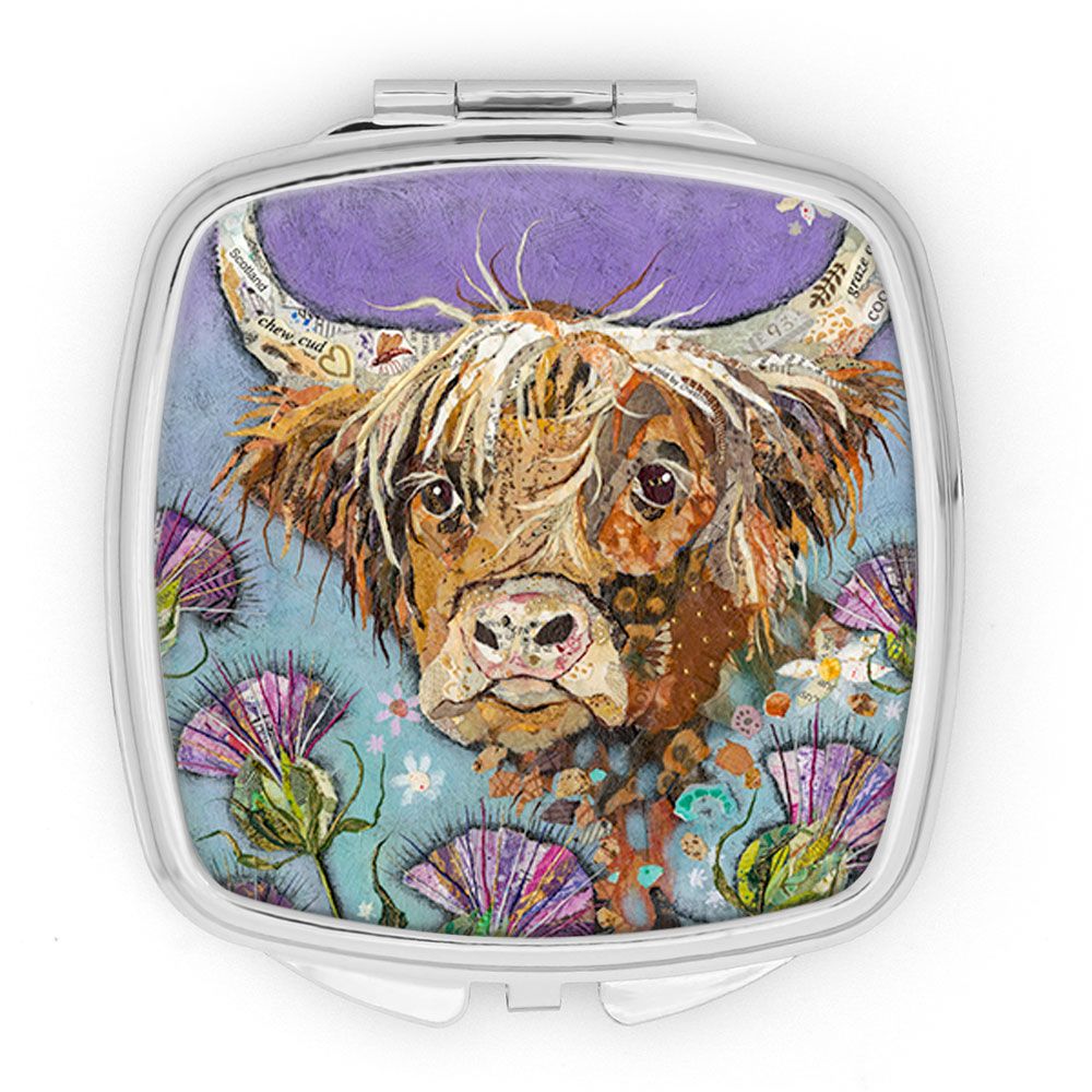 Thistle Coo Compact Mirror