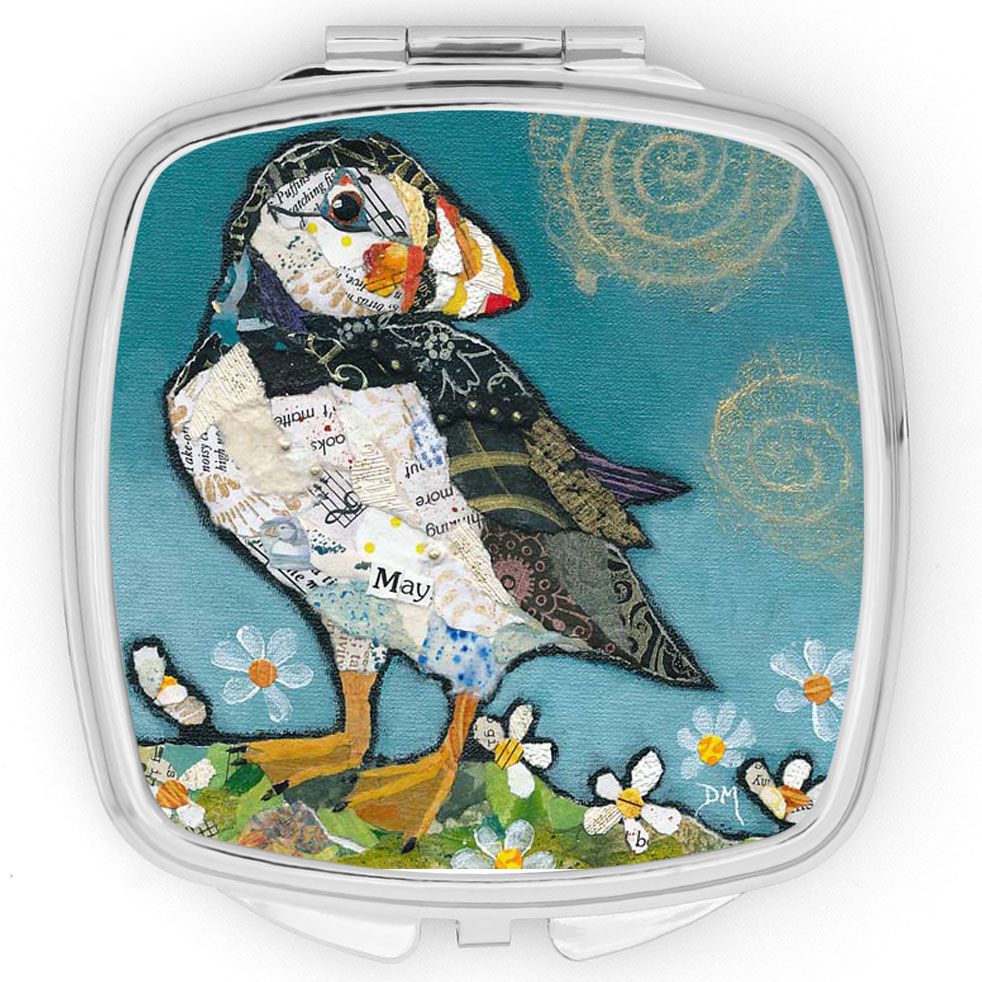 May Puffin Compact Mirror